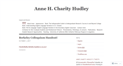 Desktop Screenshot of annecharityhudley.com