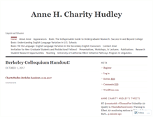 Tablet Screenshot of annecharityhudley.com